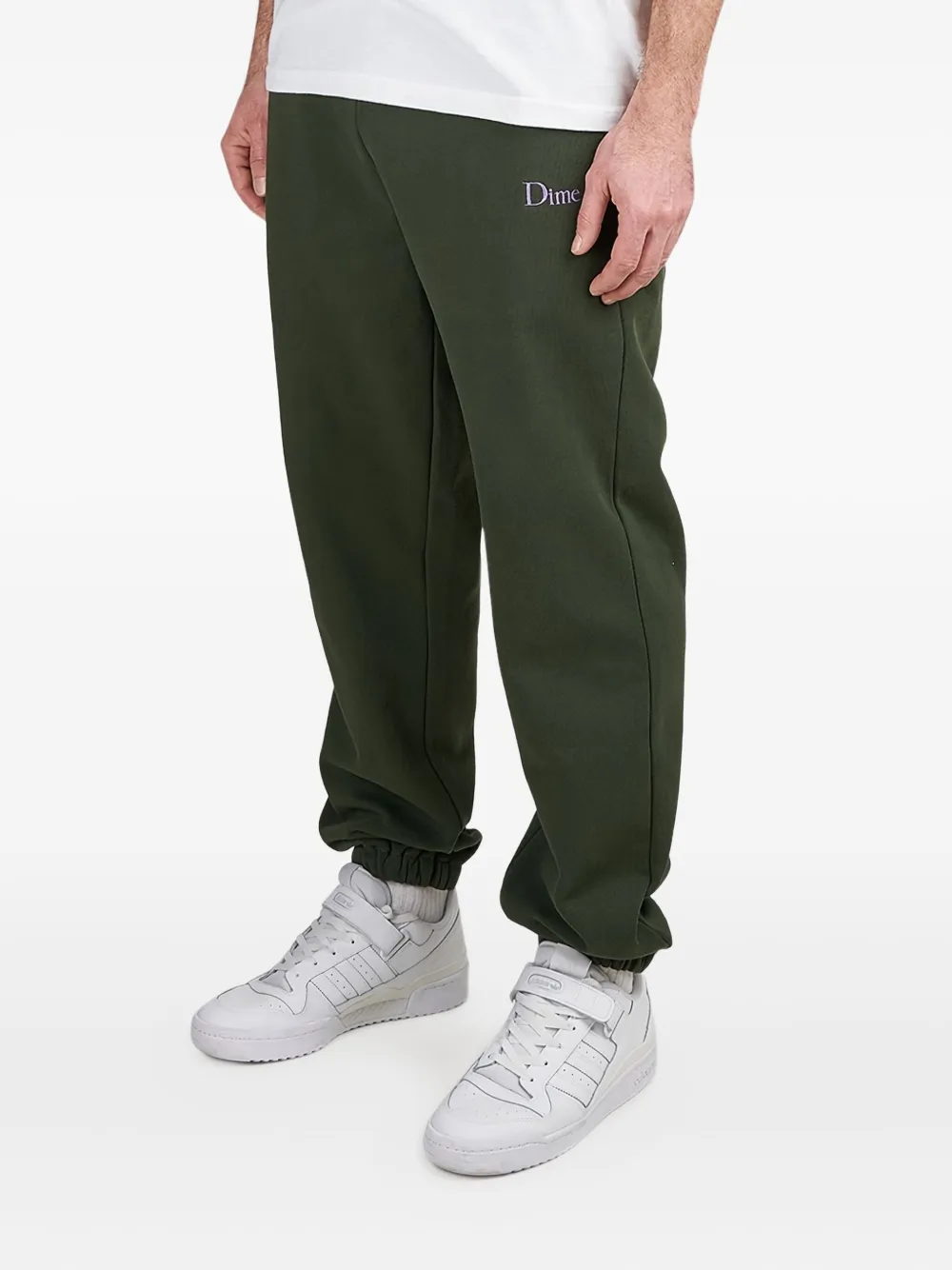 Dime Trainingsbroek met logo - Groen