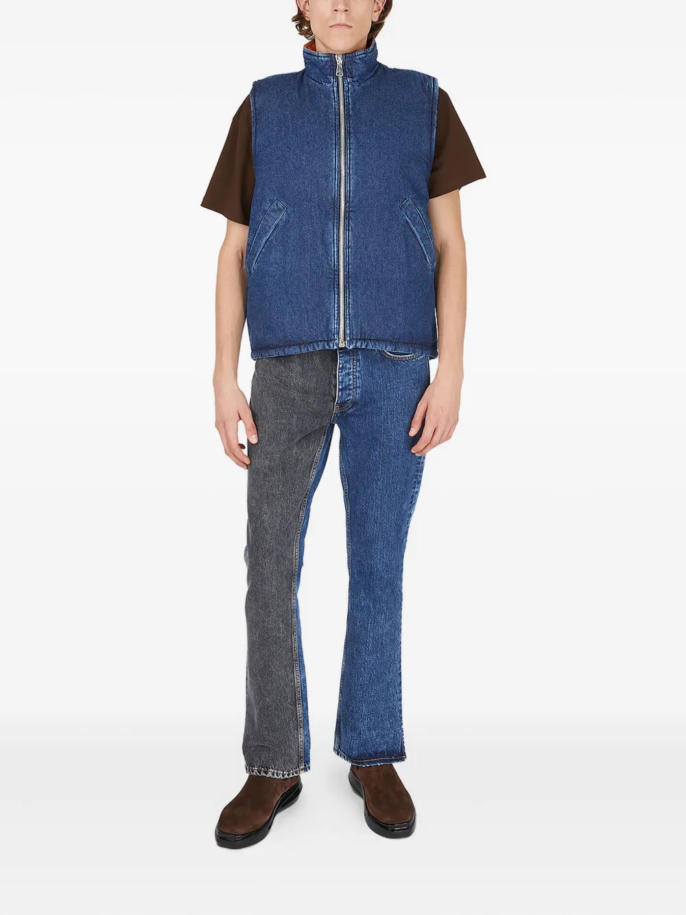 (di)vision  denim gilet | Waistcoats & Gilets | Image 2