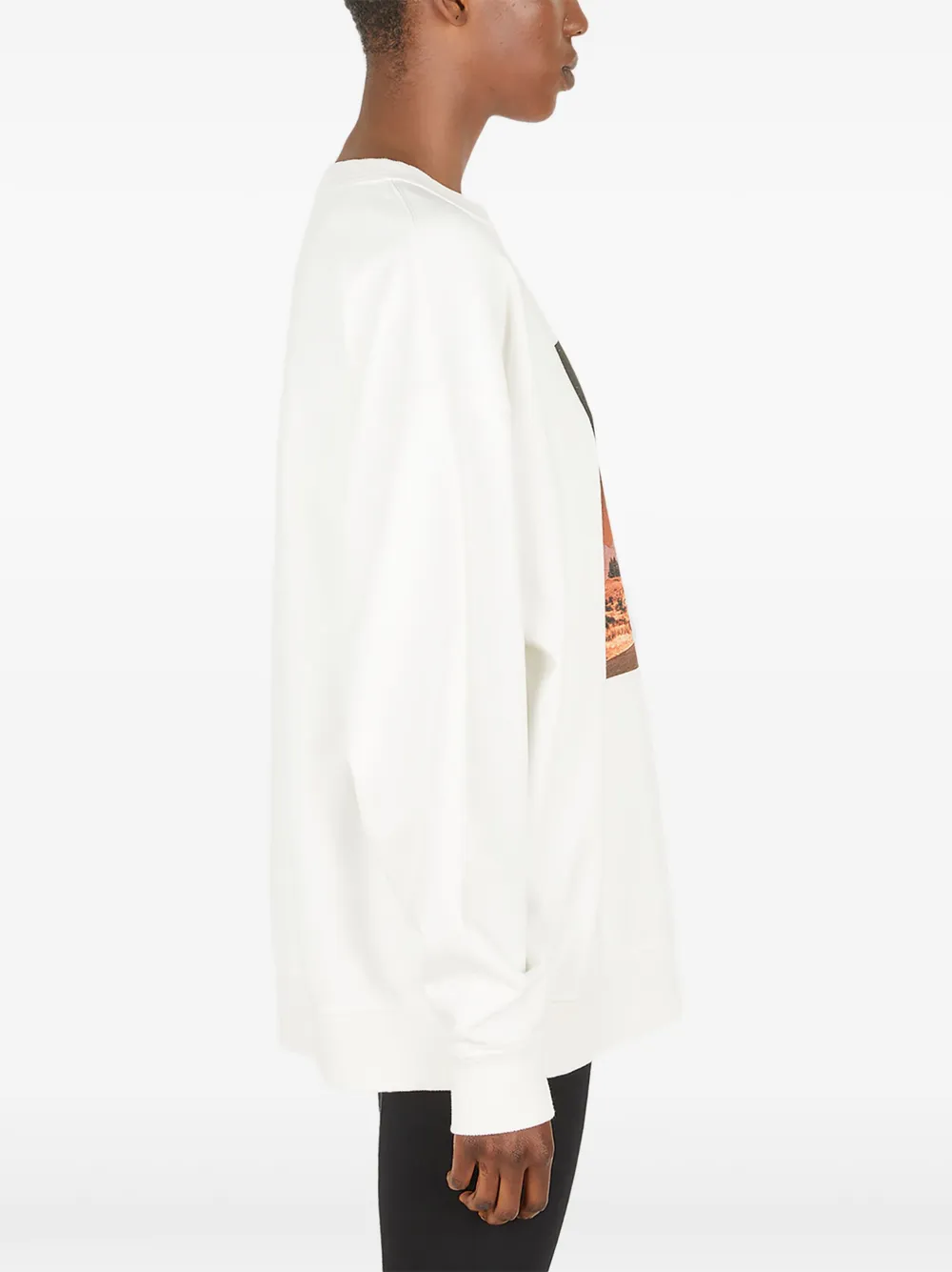 Rodebjer graphic-print sweatshirt Wit
