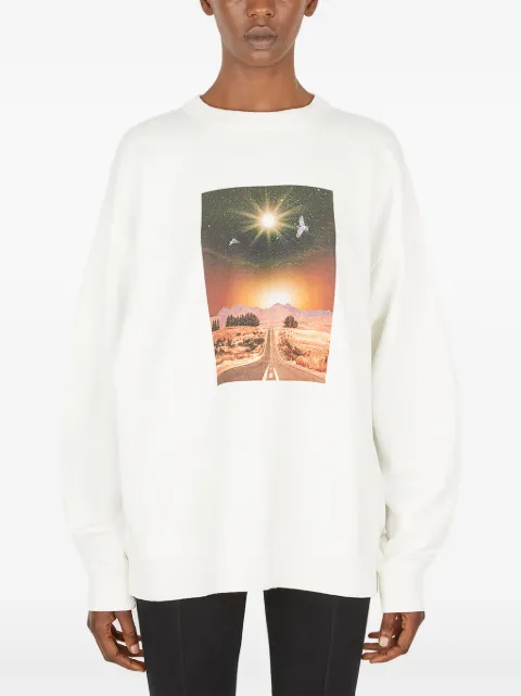 Rodebjer graphic-print sweatshirt 