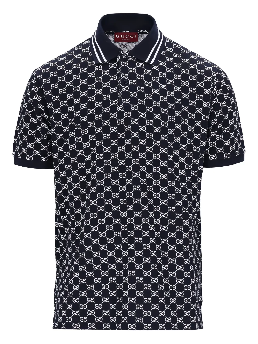 Gucci Poloshirt met GG-logo Blauw