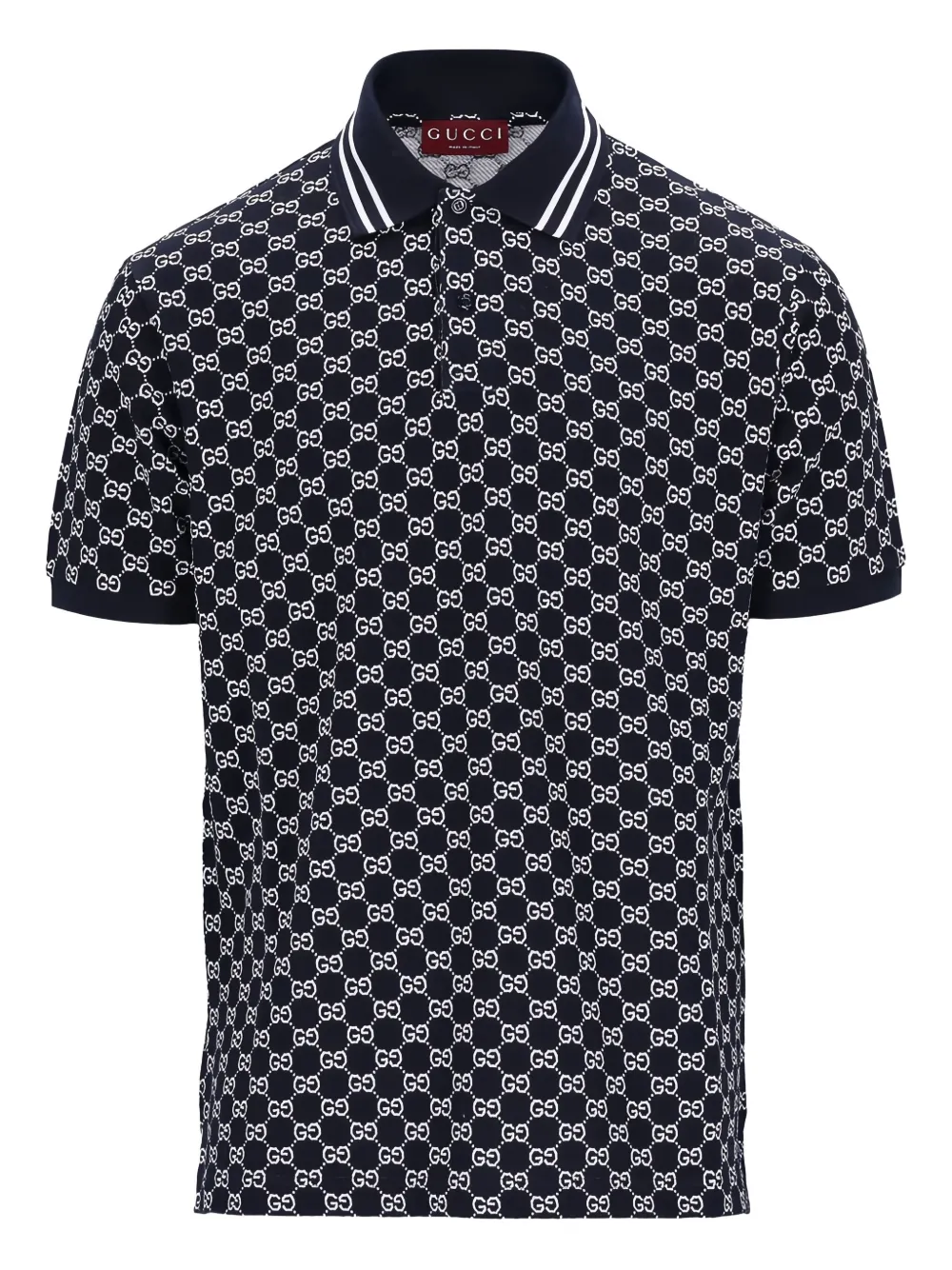 Gucci Poloshirt met GG-logo Blauw