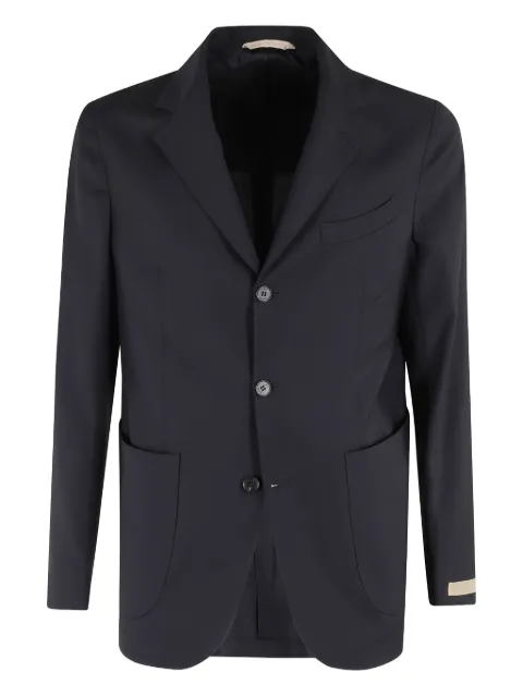 Briglia 1949 blazer con bolsillos de parche