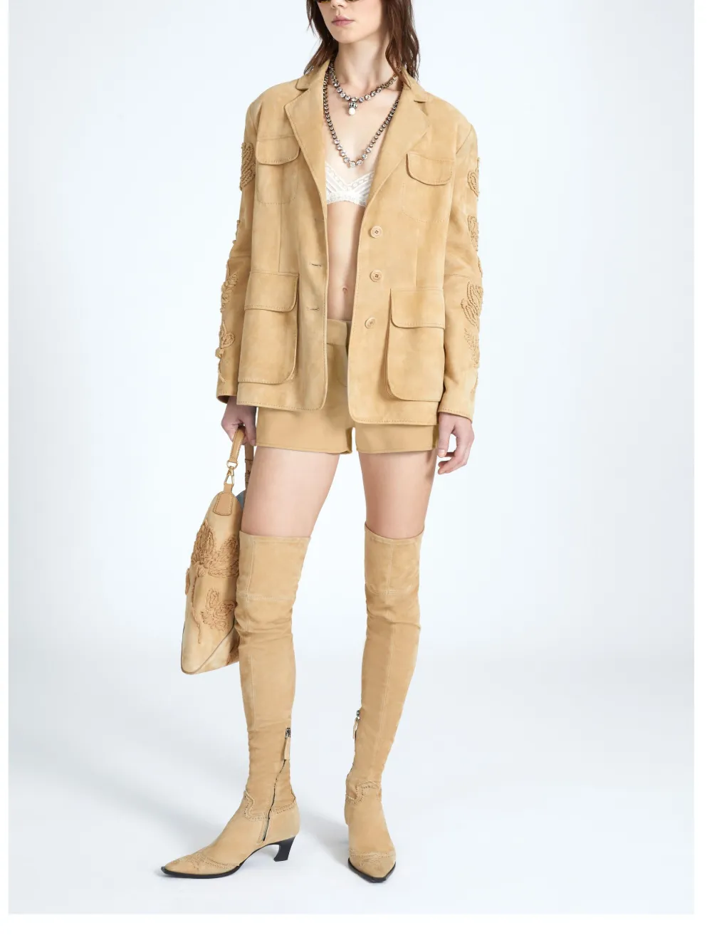 Ermanno Scervino Nuvolato blazer Bruin