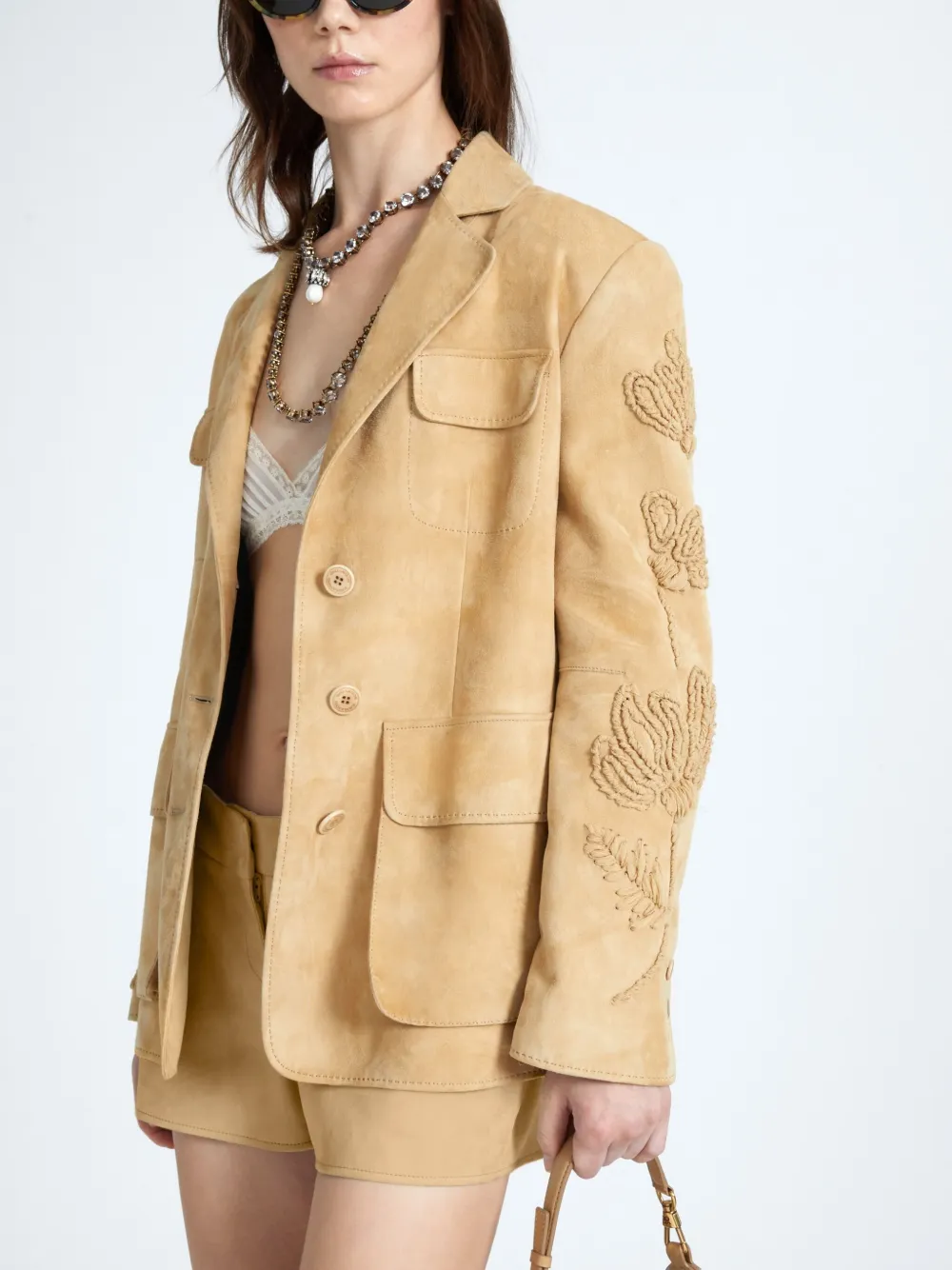 Ermanno Scervino Nuvolato blazer Bruin