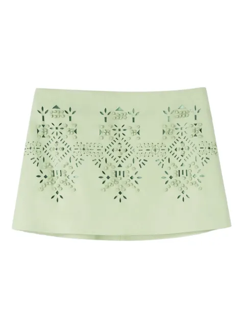Ermanno Scervino falda corta bordada