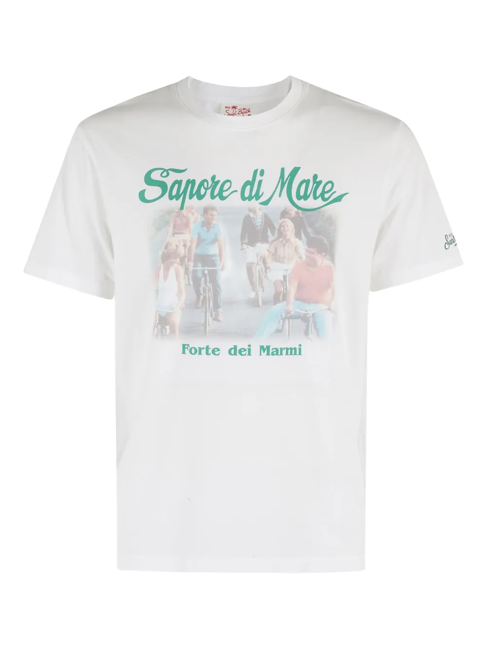 MC2 Saint Barth グラフィック Tシャツ - ホワイト MC2 Saint Barth グラフィック Tシャツ - ホワイト