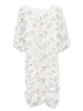 Miss Grant Kids floral-print dress - White