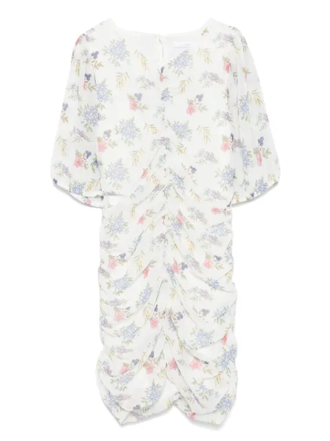 Miss Grant Kids floral-print dress