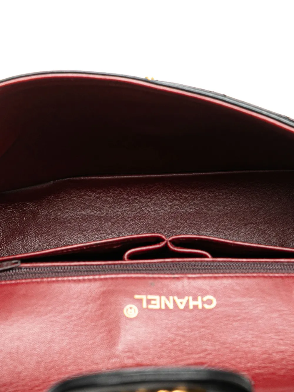 CHANEL 1986-1988 MEDIUM TALL CLASSIC LAMBSKIN DOUBLE FLAP SHOULDER BAG