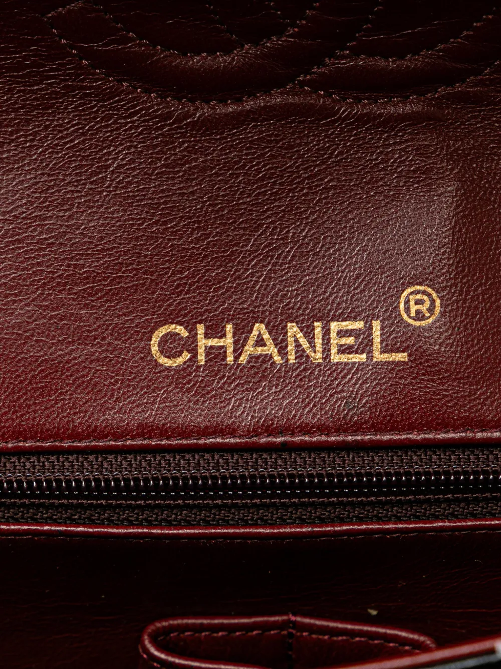 CHANEL 1986-1988 MEDIUM TALL CLASSIC LAMBSKIN DOUBLE FLAP SHOULDER BAG