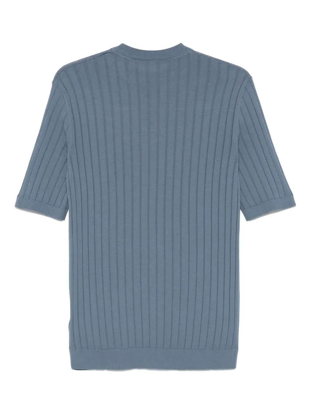 Eleventy T-shirt met wijde pijpen - Blauw