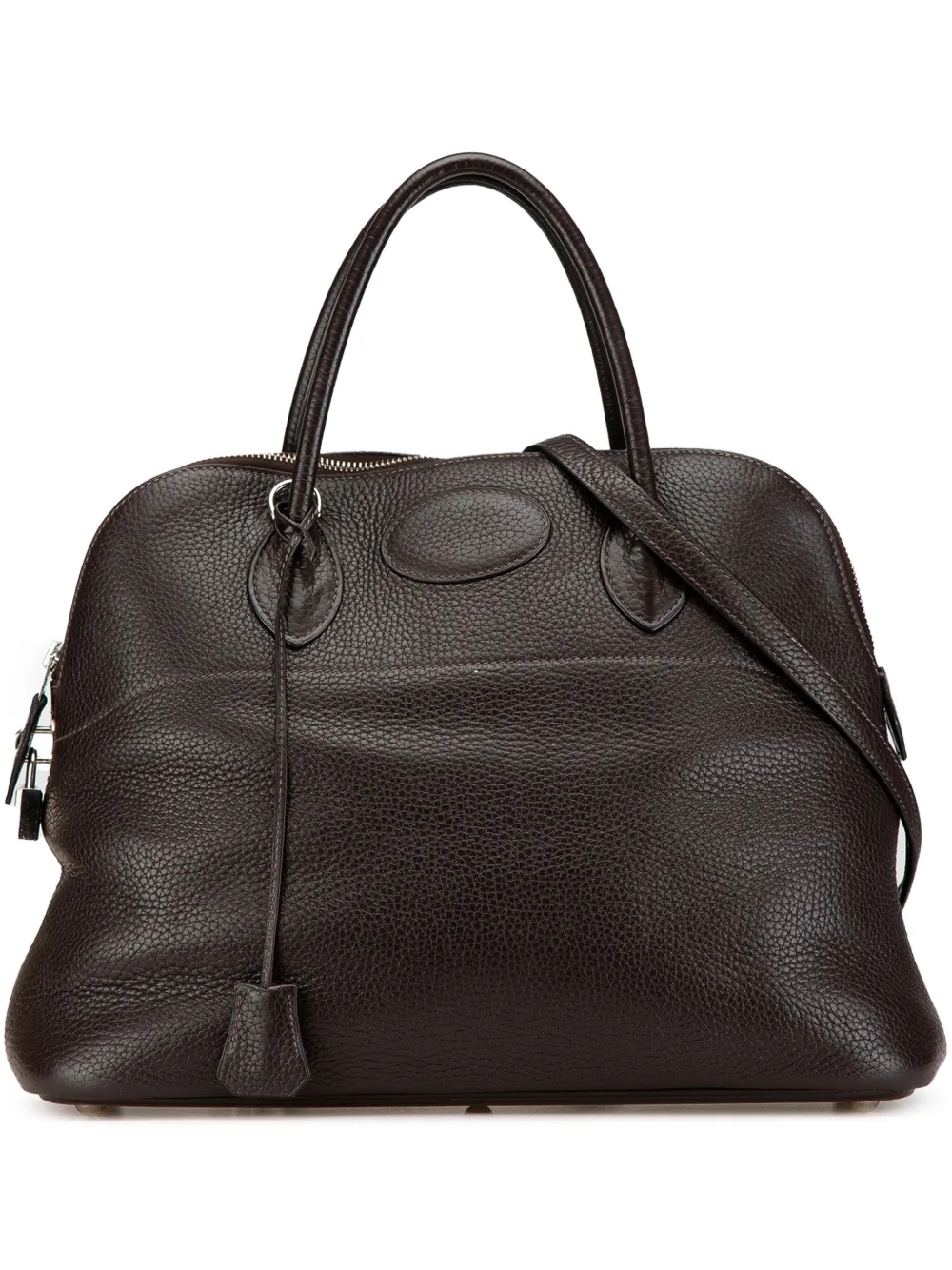 Hermès Pre-Owned 2004 クレマンス ボリード 35 サッチェルバッグ - ブラウン Hermès Pre-Owned 2004 クレマンス ボリード 35 サッチェルバッグ - ブラウン