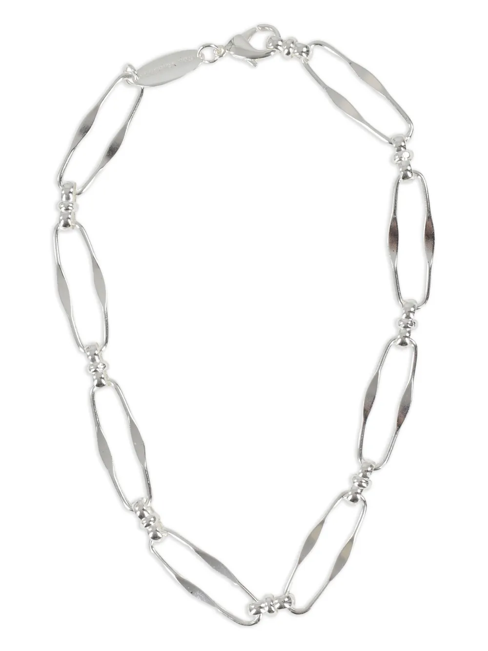 silver-plated necklace