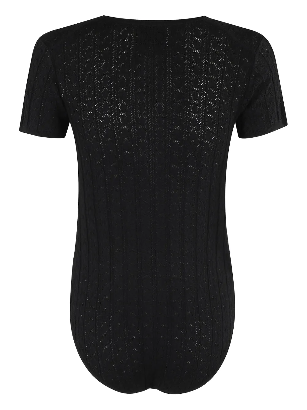 LouLou de Saison short-sleeve knitted bodysuit | T-Shirts & Jersey Shirts | Image 2