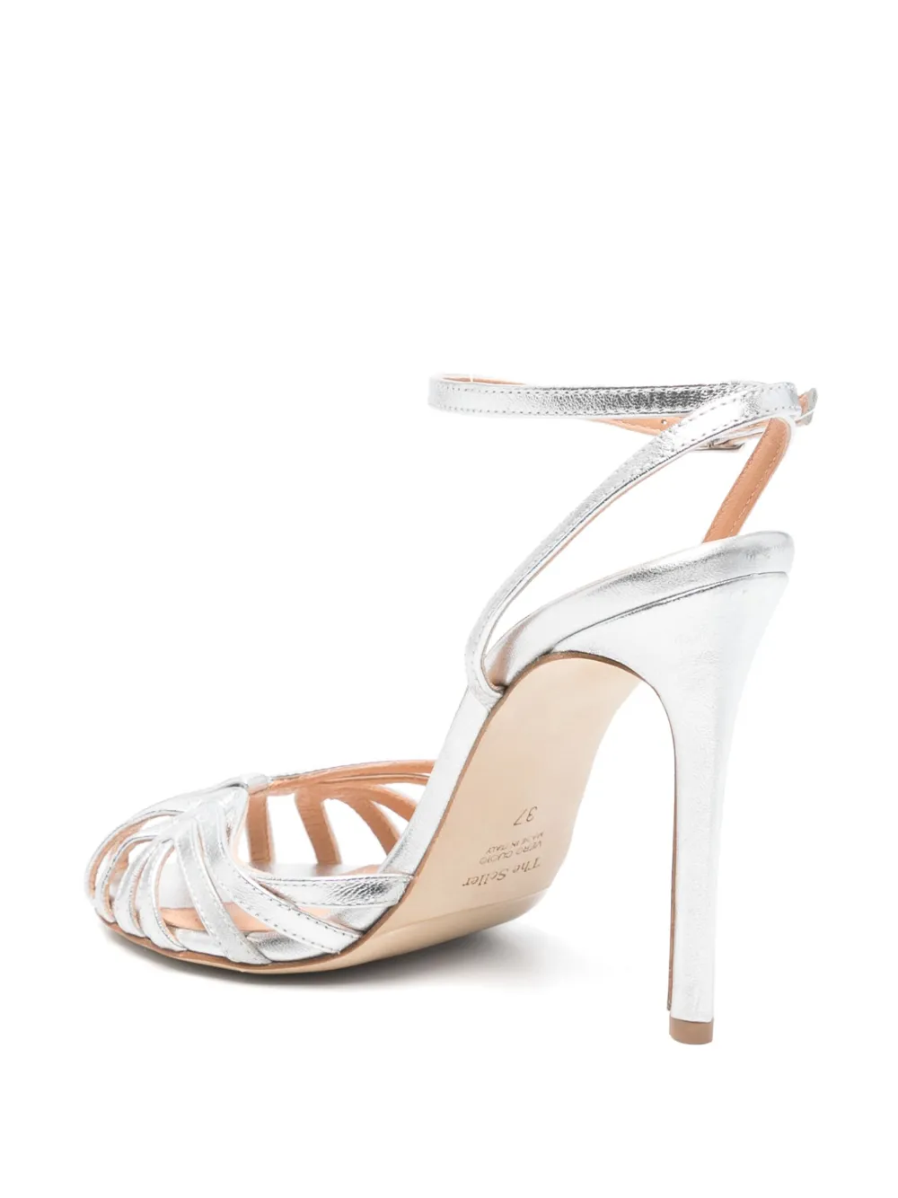 The Seller 100 mm Olimpia sandalen Zilver