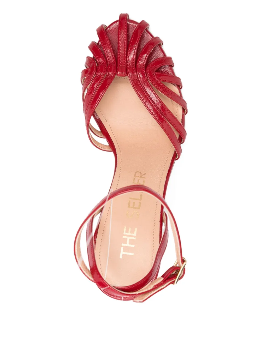 The Seller ankle-strap stiletto sandals Rood