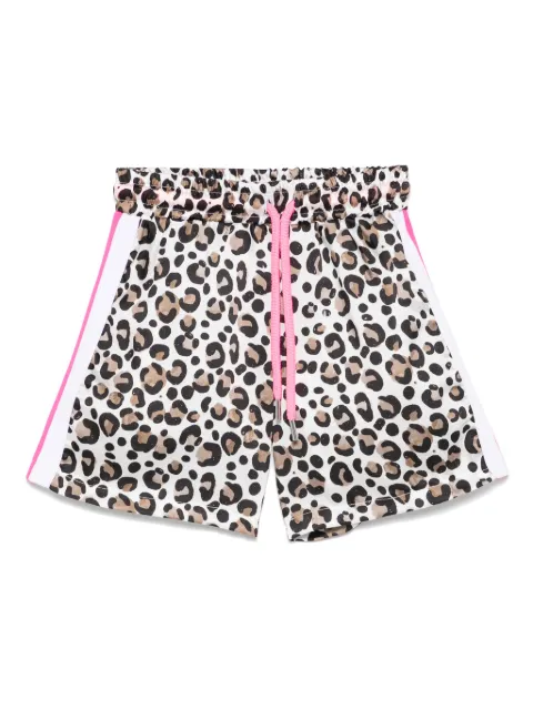 Miss Grant Kids bermudas con estampado de leopardo