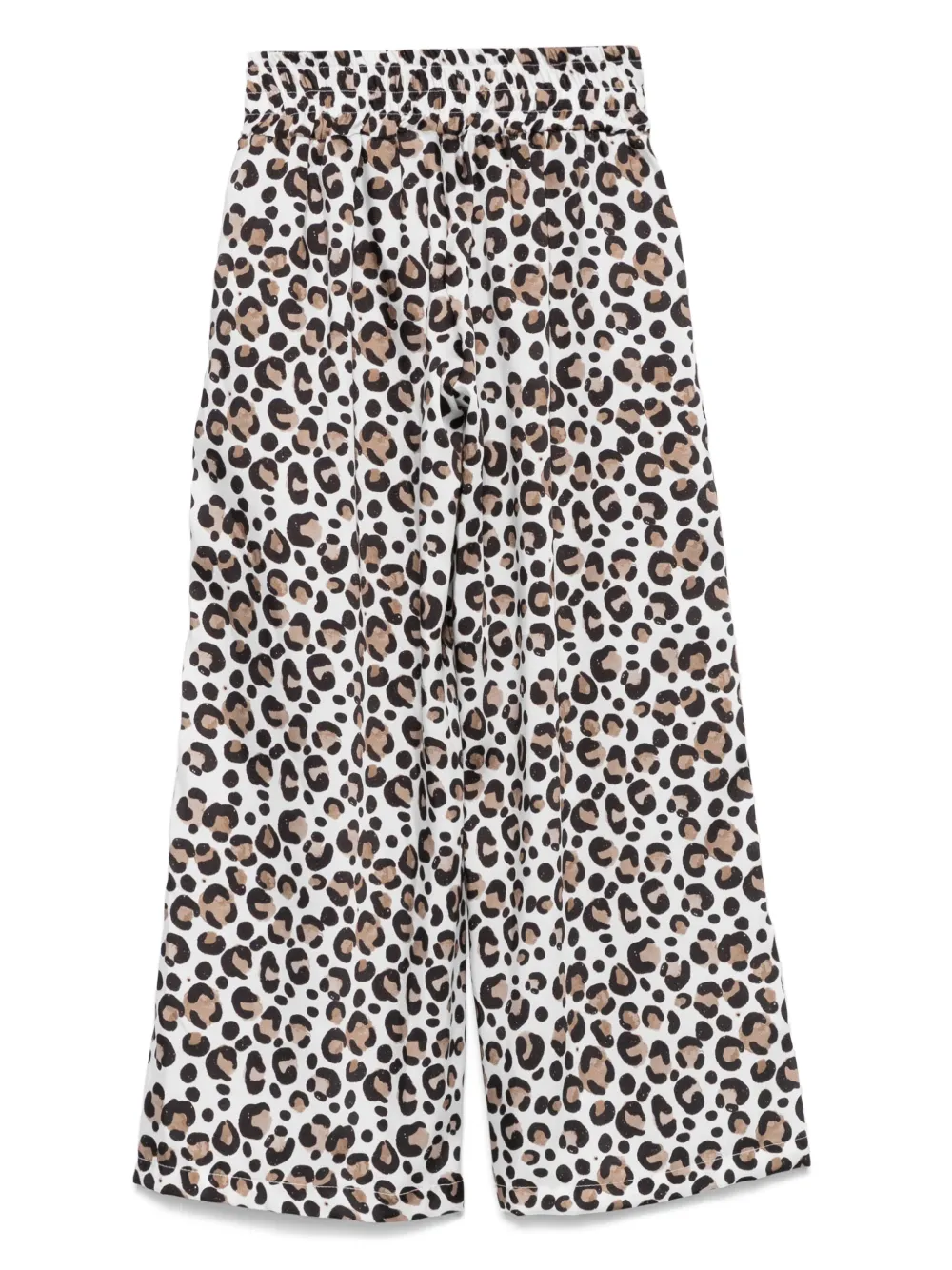 Miss Grant Kids Broek met dierenprint Wit