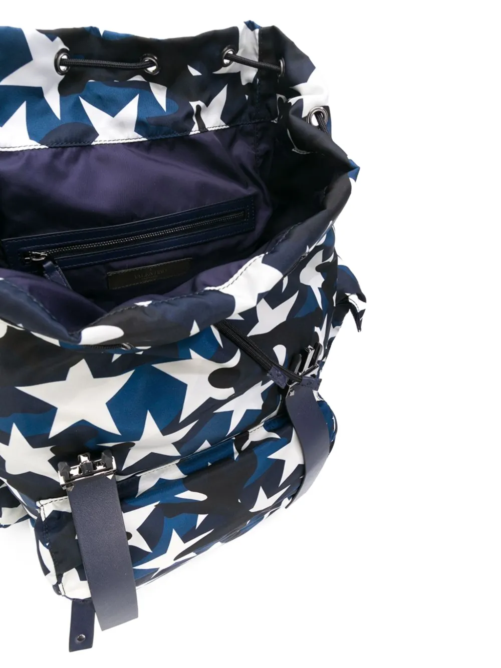 Valentino Garavani Rugzak met sterrenprint Blauw
