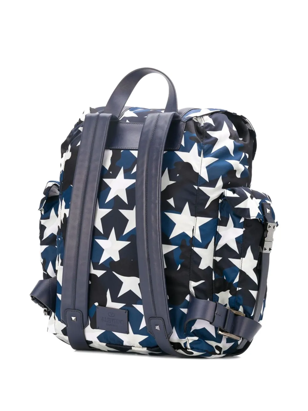 Valentino Garavani Rugzak met sterrenprint Blauw