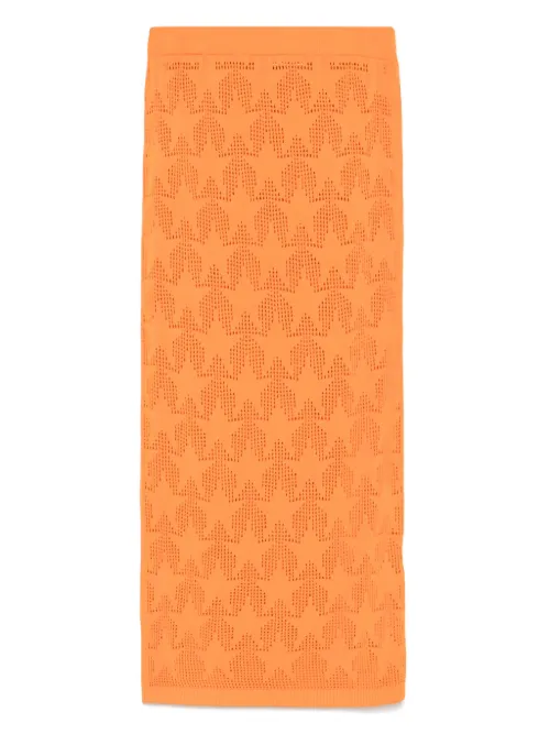 Jupe longue à motif en jacquard - Akep - Modalova
