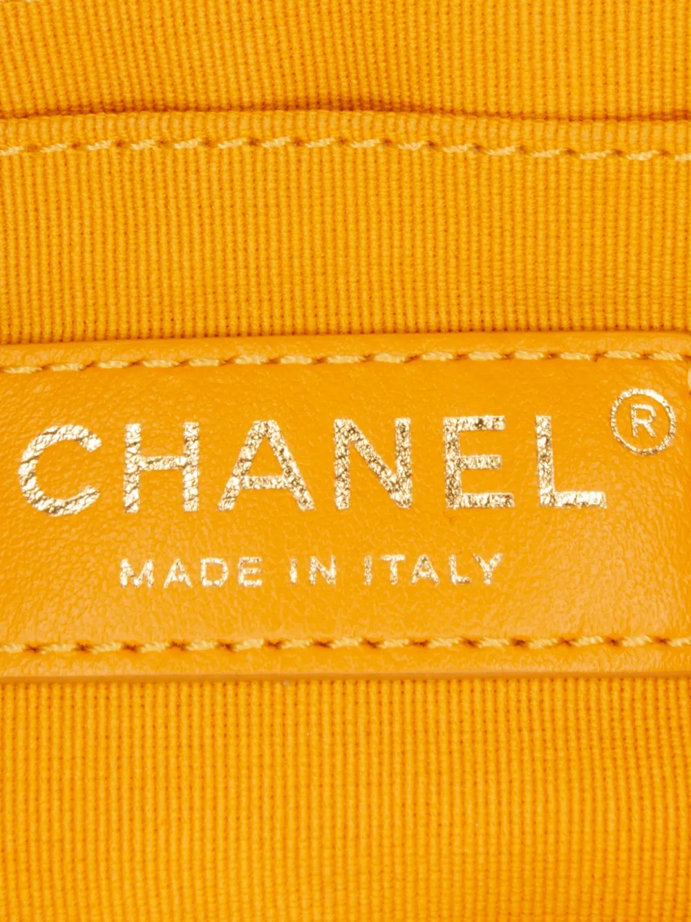 Pre-owned Chanel 2021-2024 Mini Square Velvet Camellia Embossed Flap Crossbody Bag In Yellow