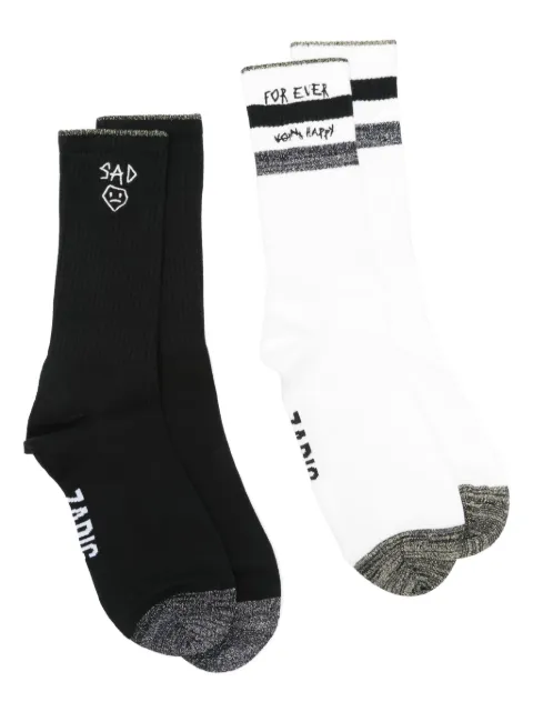 Zadig&Voltaire set de dos pares de calcetines From Head To Toe