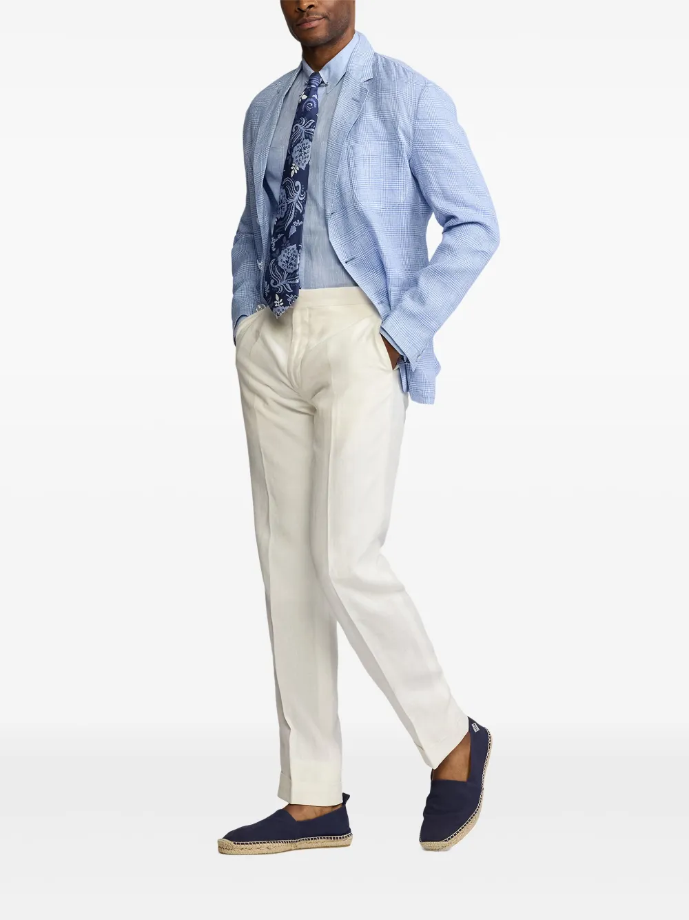 Ralph Lauren Purple Label Chambray overhemd - Blauw