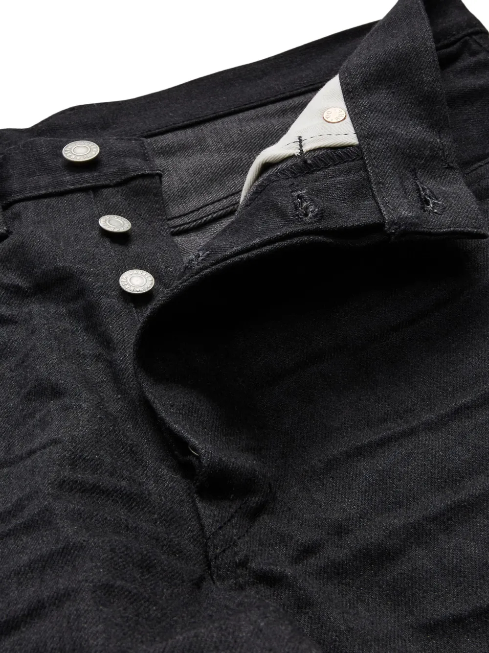 Ralph Lauren RRL Jeans met logopatch Zwart