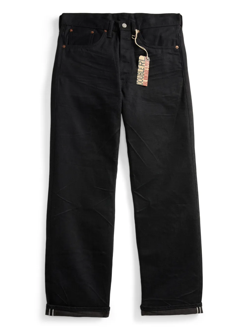 Ralph Lauren RRL Jeans con applicazione logo - Nero