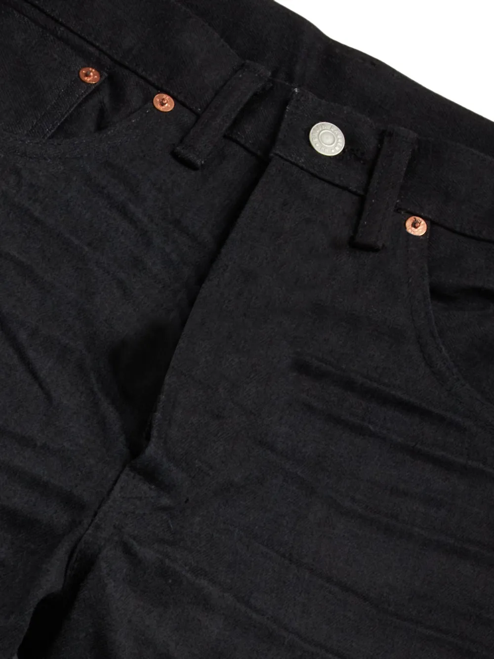 Ralph Lauren RRL Jeans met logopatch Zwart