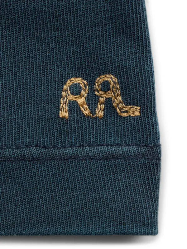 新品*RRL*日本製　US-RRLプリント　コットン Ralph Lauren RRL コットン Tシャツ | ブルー | FARFETCH JP