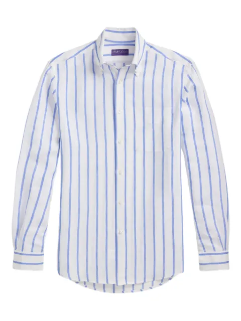 Ralph Lauren Purple Label striped button-up shirt