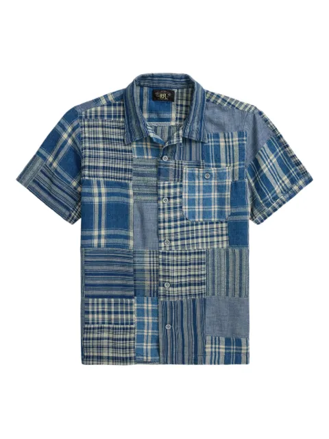 Ralph Lauren RRL Hemd im Patchwork-Look