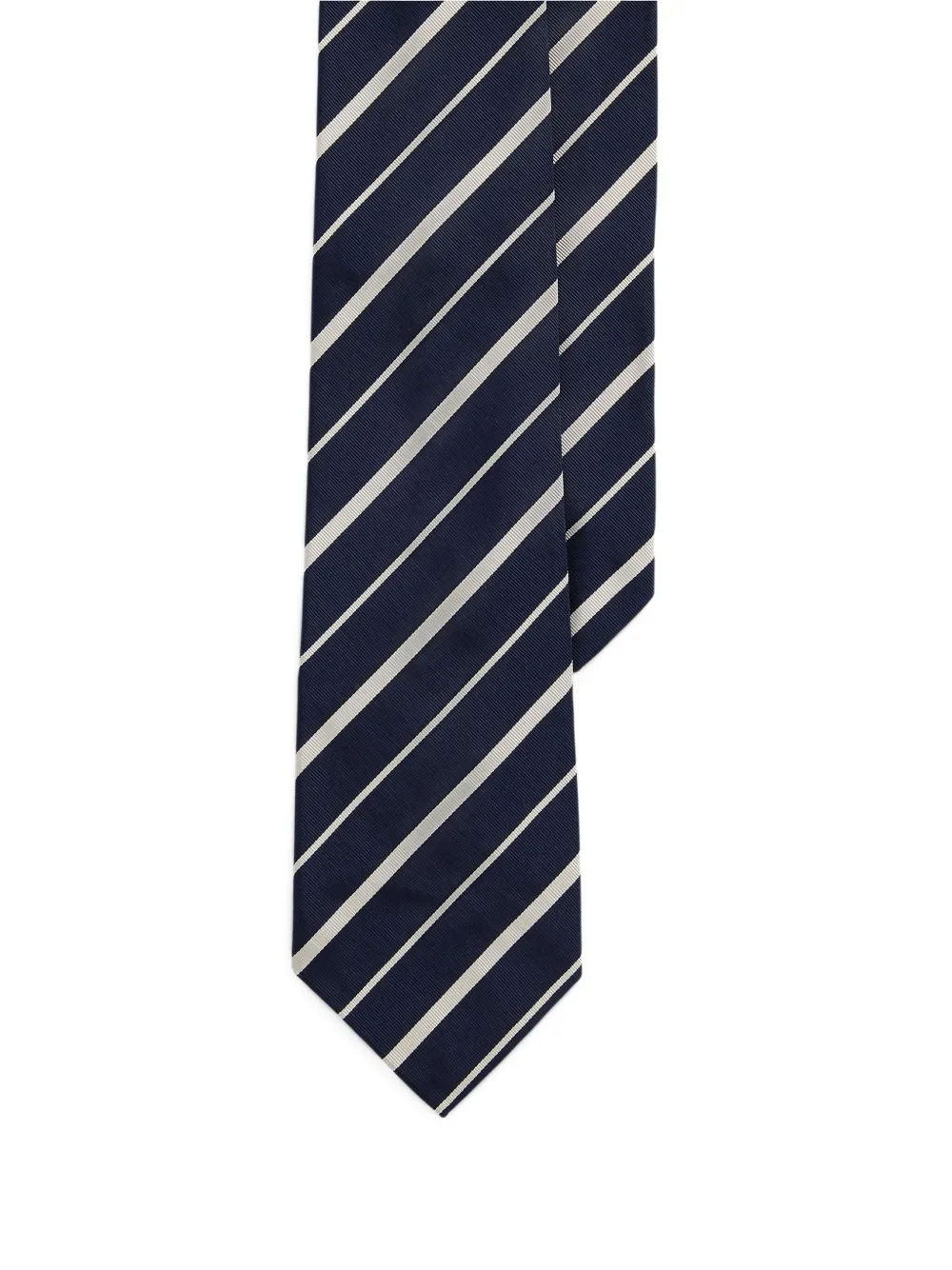 Ralph Lauren Purple Label ストライプ ネクタイ - ブルー Ralph Lauren Purple Label ストライプ ネクタイ - ブルー