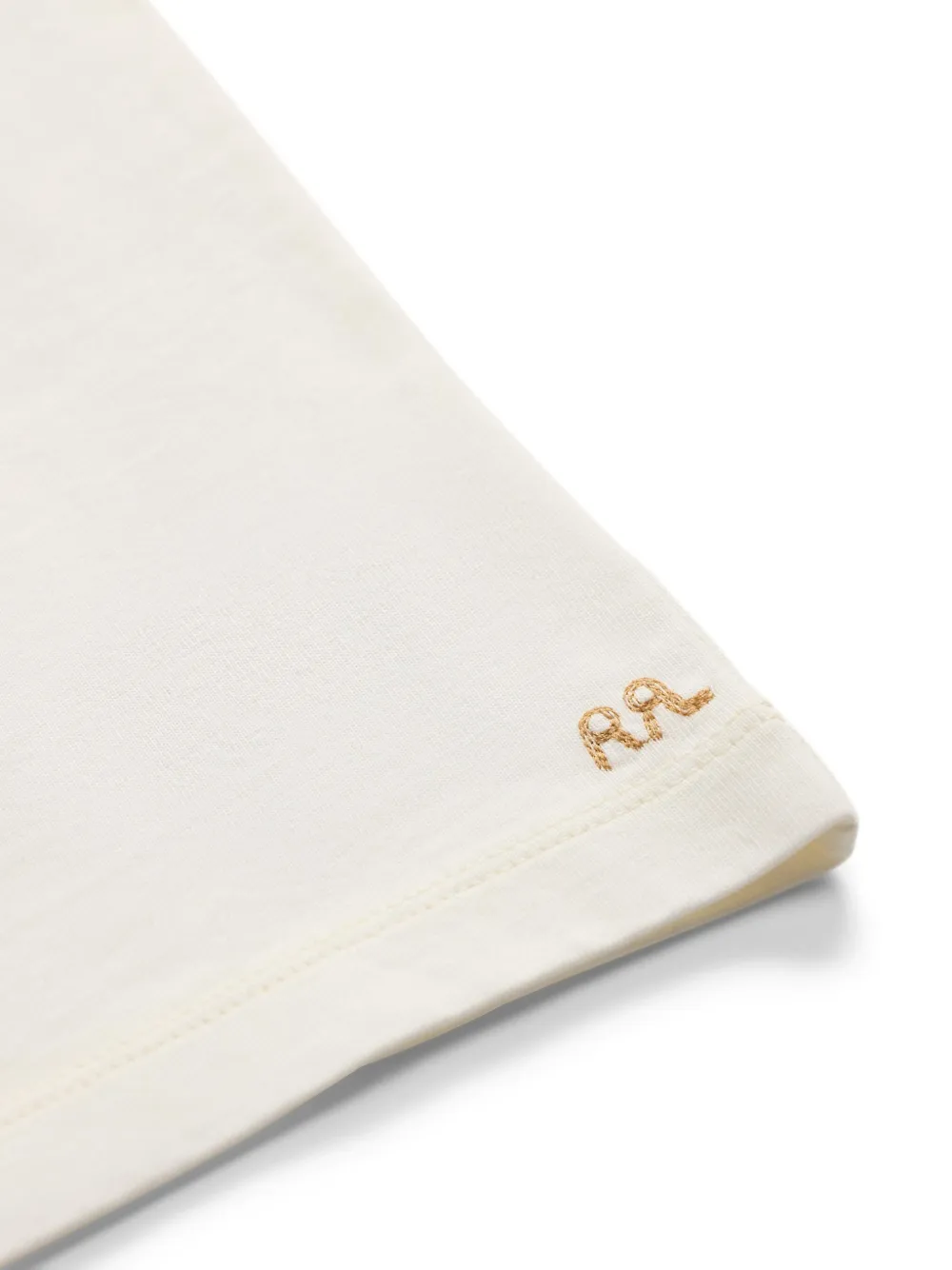 Ralph Lauren RRL logo-embroidered T-shirt Wit