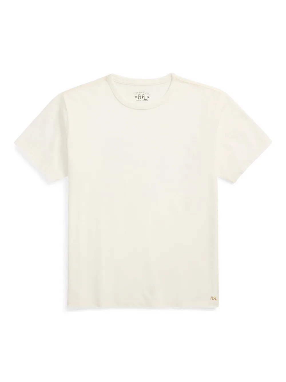 Ralph Lauren RRL logo-embroidered T-shirt - ホワイト Ralph Lauren RRL logo-embroidered T-shirt - ホワイト