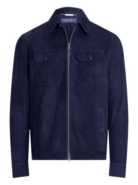 Ralph Lauren Purple Label sobrecamisa manga larga