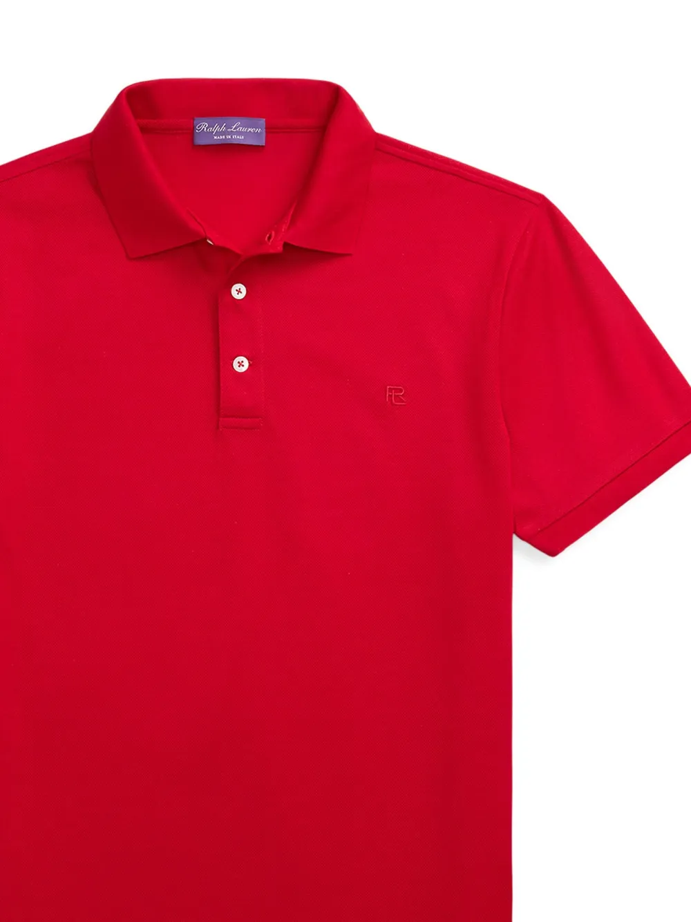Ralph Lauren Purple Label piqué polo shirt | Image 2