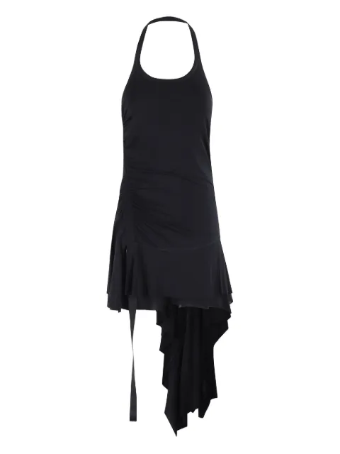 Helmut Lang vestido corto con diseño asimétrico