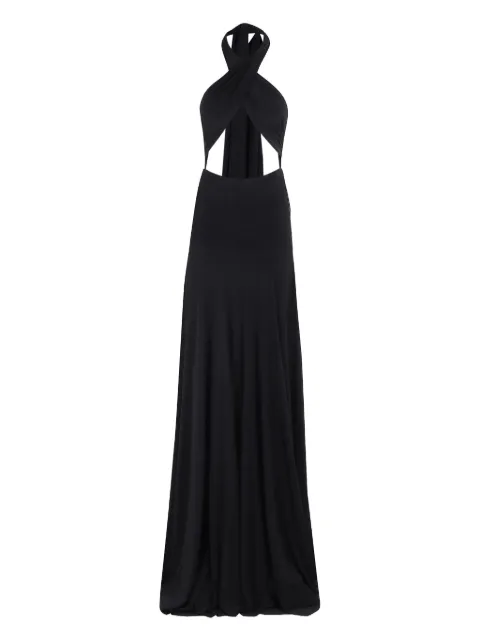 Norma Kamali cut-out maxi dress