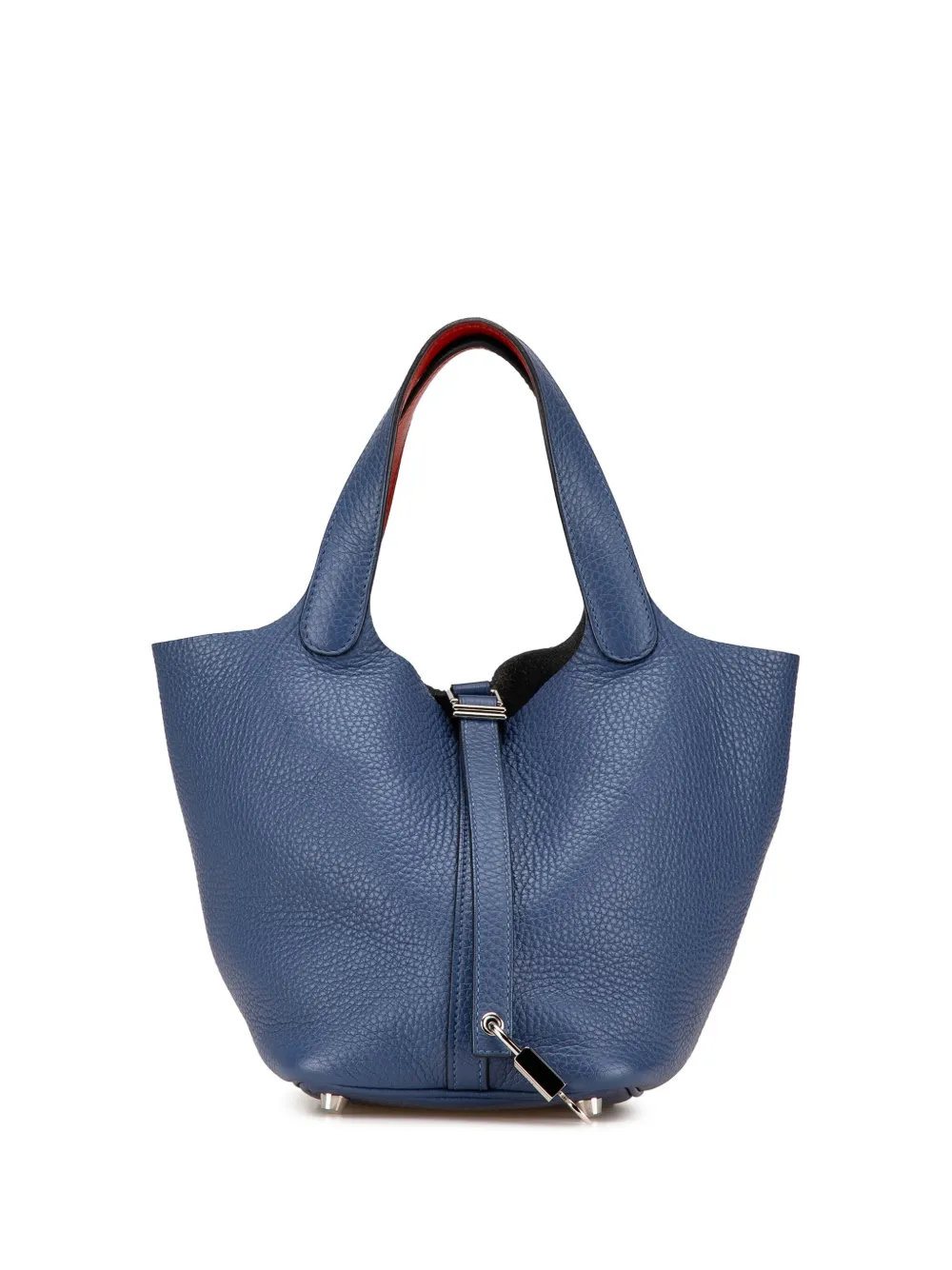 Hermès Pre-Owned bolsa de mano Clemence and Swift Eclat Picotin Lock 18 2018 | naranja | Image 1