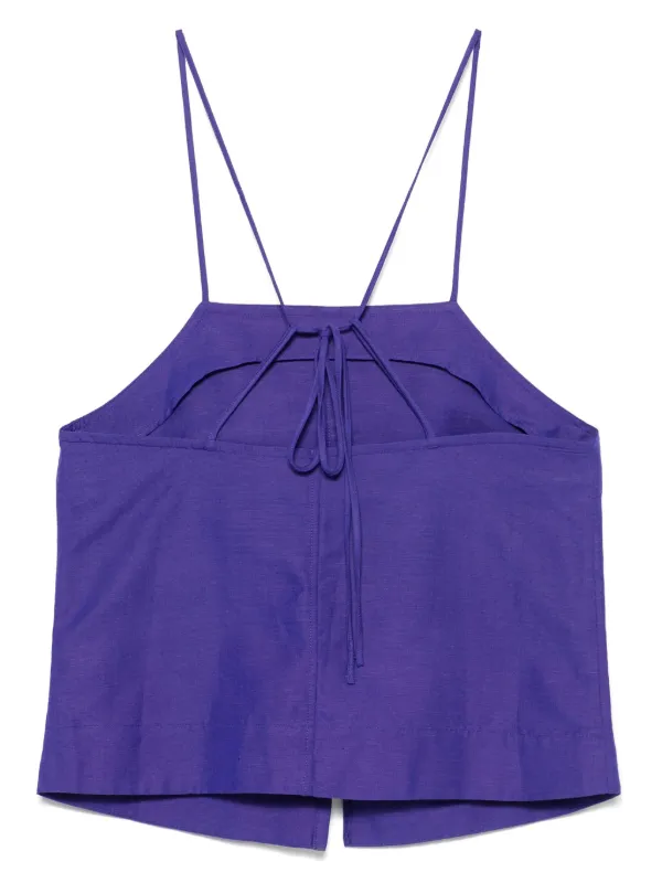 ブランド通販 Soeur FARFETCH | Purple | Top Eureka トップス