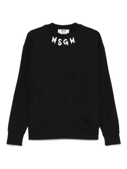MSGM logo印花卫衣