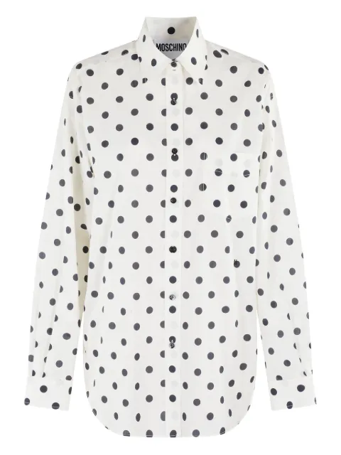 Moschino polka-dot shirt