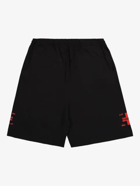 PROTOTYPES Waffle bermuda shorts