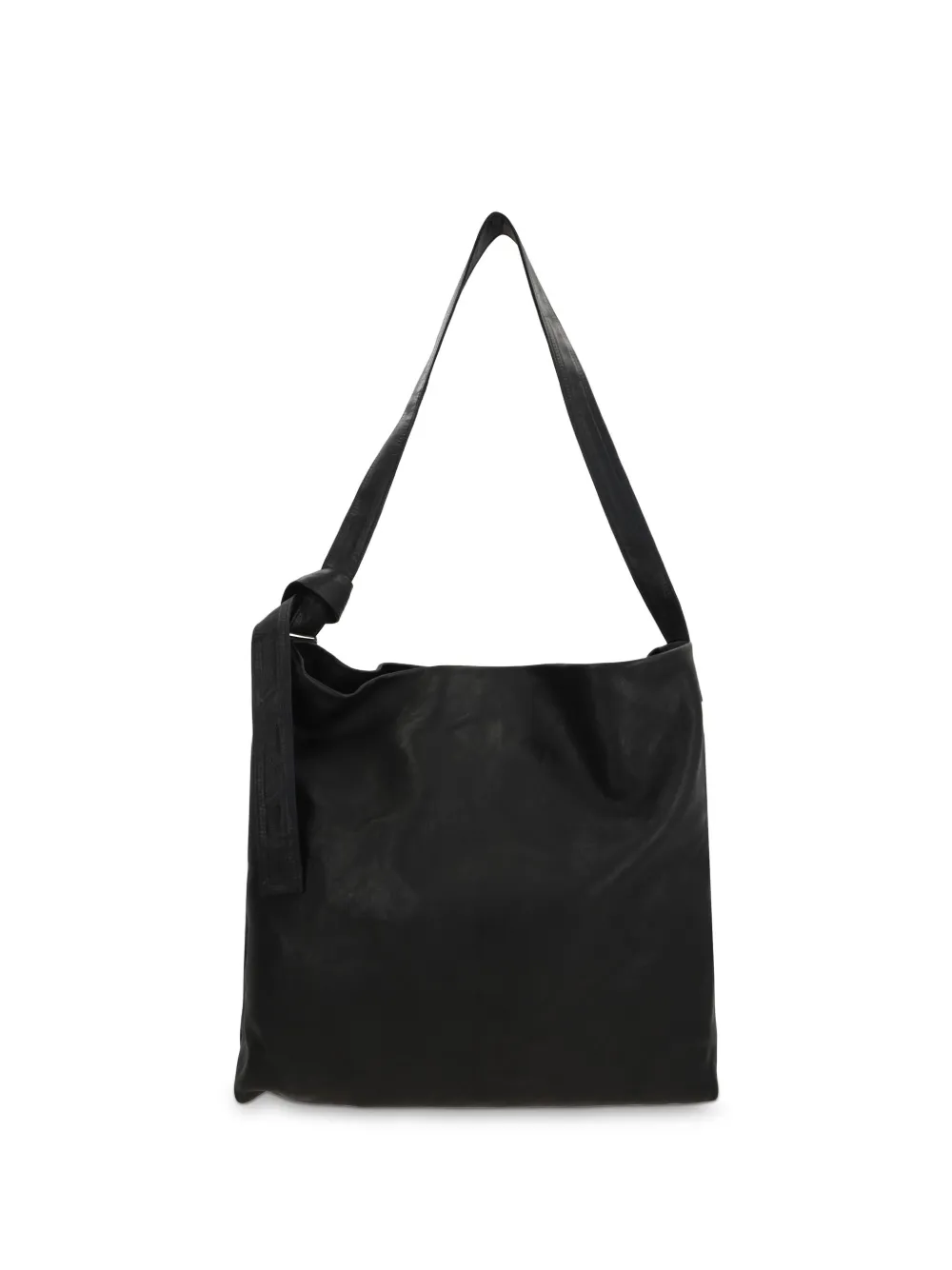 Ann Demeulemeester Soft Shoulder Bag With Vintage Touch In Black