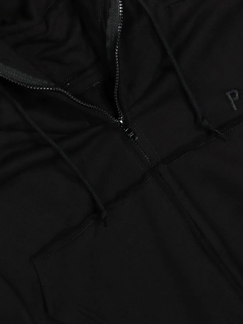 Prototypes Black Toggle Hoodie In Schwarz