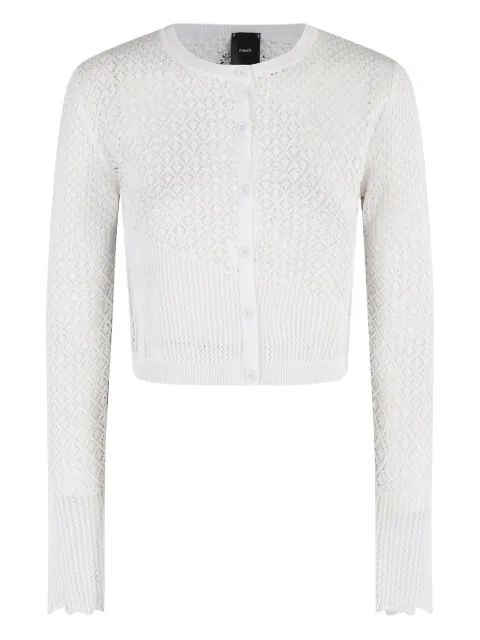 PINKO crochet-knit cardigan